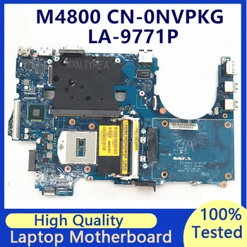 CN-0NVPKG 0NVPKG NVPKG Mainboard עבור DELL Precision M4800 מחשב נייד לוח אם DDR3 VAQ10 לה-9771P 100% מלא נבדק עובד טוב