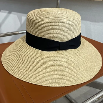 לונה&דולפין נשים קיץ דייג כובע שמש כובע לשיער צבע טבע חוף ים חופשה קרם הגנה חוף הים הגדול אפס מקום כובע