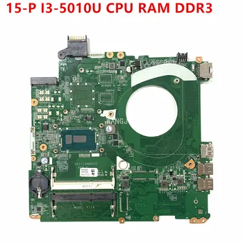 802951-001 עבור HP 15-עמ ' נייד לוח אם DAY11AMB6E0 802951-501 I3-5010U 3558U CPU RAM DDR3 100% מבחן