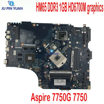 P7YE0 לה-6911P MBRNA02001 MB.RNA02.001 עבור Acer aspire 7750G 7750 מחשב נייד לוח אם HM65 DDR3 1GB HD6700M גרפיקה