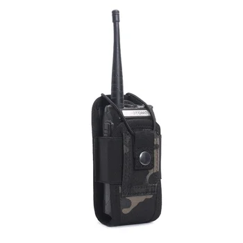 טקטי Molle רדיו מכשיר קשר נרתיק מותן תיק בעל כיס נייד הפנימי נרתיק לשאת את התיק על ציד קמפינג