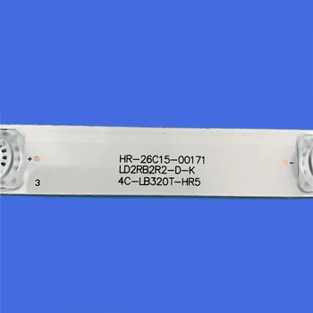 תאורת LED אחורית עבור טלוויזיה 32 אינץ ' LED TV PPTV-32C2 בר אור 4C-LB320T-HR5 32HR332M06A5