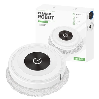 שקט קשר שוטף רובוט גורף חכם הביתה Appliance שואב קל לשימוש (לבן)