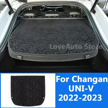 על Changan UNI-V חד V 2022 2023 המכונית חלון אחורי אור השמש מגן כרית כיסוי מגן מטען תא משטח Accessiries