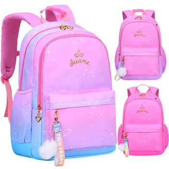 חדש עמיד למים בית ספר נסיכה תרמיל להגדיר בנות התיק ילדים מתנה תיק בית ספר לילדים העיקרי Bookbags המוצ ' ילה Infantil
