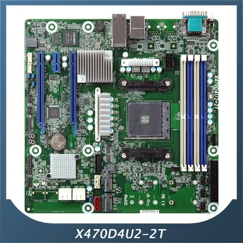 X470D4U2-2T שרת על לוח האם ASRock מתלה AM4 PGA1331 IPMI DDR4 תמיכה Ryzen2/3 באיכות גבוהה