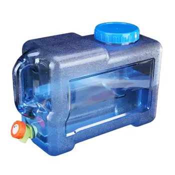 5-15L קיבולת חיצוני דלי המים נייד נהיגה מיכל המים מיכל עם ברז עבור קמפינג פיקניק וטיולים