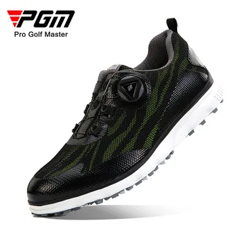 PGM גברים נעלי גולף ידית שרוכי נעלי ספורט אנטי-צד להחליק רשת לנשימה רשת עליון של גברים נוח נעלי ספורט XZ228
