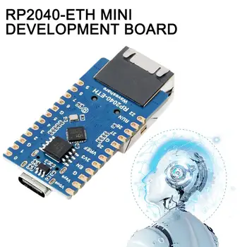 RP2040-ETH מיני פיתוח המנהלים RP2040 Ethernet במודול המארח פאי 1.1 מיקרו מכשירים תומך USB עבד Raspbe V7N2