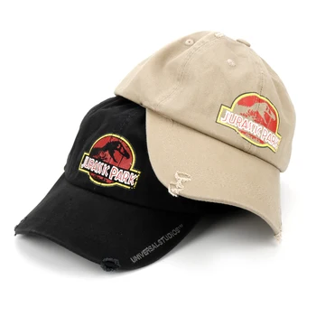 MQCHUN פארק היורה דינוזאור משאית כובעי מתכוונן היורה פארק נשים גברים מגניב קיץ Cool Mesh, כובעי בייסבול, כובעים מתנה
