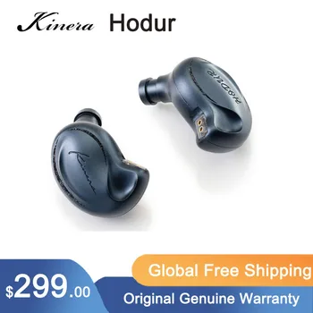 KINERA Hodur 1DD+1BA+1EST אלקטרוסטטית אוזניות בתוך האוזן Wired אוזניות DJ היברידית נהג צגים אוזניות