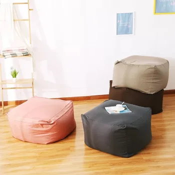 65 65 43cm פשוטים שאינם מודפסים יפנית עצלנים ספת שקית שעועית על הספה לכסות השינה, בסלון ספה כביסה ספה כיסוי
