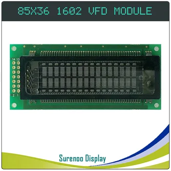 85.00*36.00 SAMSUNG מקבילים 8-Bit 1602 162 16X2 VFD תצוגת LCD מודול מסך לוח 16T202DA1J