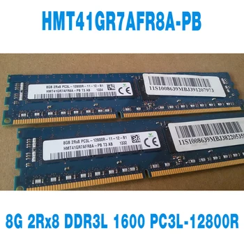 1PCS על SK Hynix RAM 8GB 8G 2Rx8 DDR3L 1600 PC3L-12800R זיכרון HMT41GR7AFR8A-PB