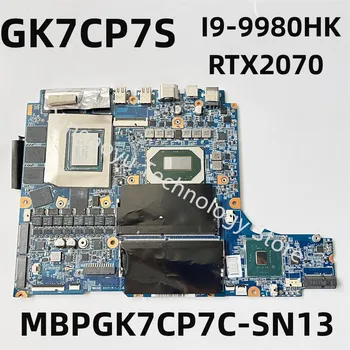 המקורי על הימים, טיטאן X9TI-R GK7CP7S לוח האם MBPGK7CP7C-SN13 GKXCX7X I9-9980HK N18E-G2 A1 RTX2070 100% מבחן בסדר