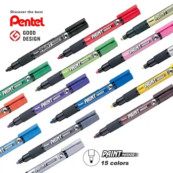 15pcs/lot יפן Pentel MMP20 עט סימון צבע העט High-gloss הערה עט פרסום עט 3.0 מ 