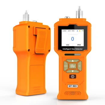 נייד voc גז אנלייזר משאבת יניקה סוג נייד VOC מקורה עם טווח 0-2000ppm