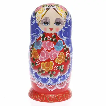 מקסים Matryoshka בובות מקוננות צעצוע מלאכות מסורתיות יצירתי רוסי קינון בובות על השולחן במשרד בבית חיים עיצוב חדר