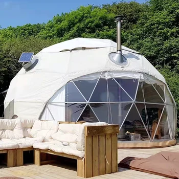 אישית חיצונית בועה סוג הבית homestay hotel אוהל נופי המקום קמפינג יוקרה באינטרנט אדום מסעדה כוכב שמים סיר חם האוהל