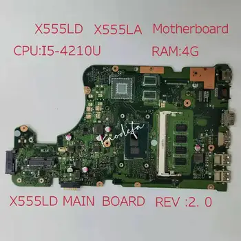 X555LD מחשב נייד לוח אם X555LA X555LD מעבד I5-4210 RAM:4GB ראב:2.0 100% מבחן בסדר