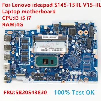 NM-C711 עבור Lenovo Ideapad S145-15IIL V15. אני נייד לוח אם עם מעבד:i3 i5 i7 FRU:5B20S43830 100% מבחן בסדר