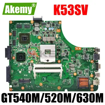 K53SV מחשב נייד לוח אם ASUS K53SV K53SJ K53SM K53SC K53S X53S A53S K53SD Mainboard GT540M GT520M GT630M