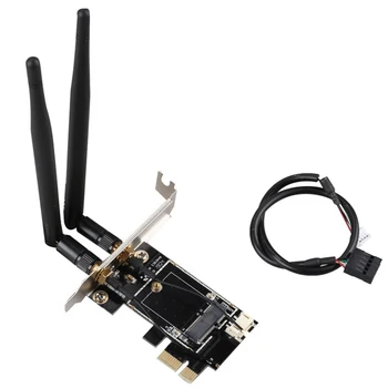 שולחן עבודה אלחוטי WiFi רשת של Bluetooth מתאם כרטיס PCIe M. 2 הרחבת כרטיס מתאם Wifi M. 2