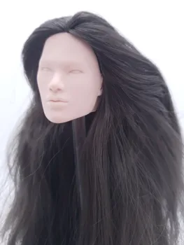 מלכות אופנה שיער שחור Reroot טנזין Dahkling יפן העור 1/6 מידה עירוי צבע בובת הראש