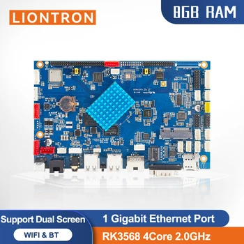 Liontron Rockchip RK3568 quad-core מסך כפול חדש מוטבע תעשייתי פיתוח קוד פתוח אנדרואיד לינוקס היד som ליבת הלוח