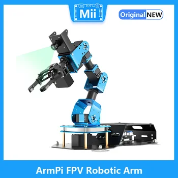 Hiwonder ArmPi FPV חזון AI Pi פטל ROS זרוע רובוטית עם פיתון קוד פתוח