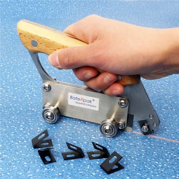 BateRpak PVC רול קומה Groover,גלגל מחוררת באופן ידני מחוררת סכין,קומה ויניל מכונת משתוללים.