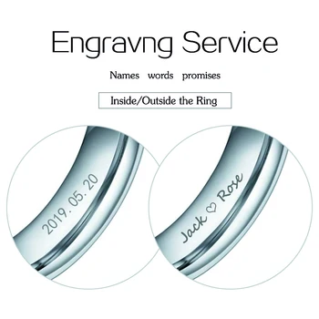חריטה תשלום עבור טבעת מותאמים אישית חריטה בלייזר שירותים עלות נוספת עבור רישום טבעת , לא כולל את הטבעת.