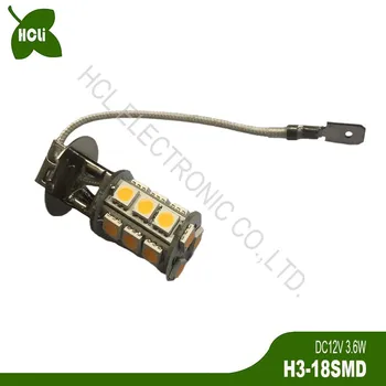 מכירה חמה 12V 24V H1, H3 H4 H7 נורת Led אוטומטי מול מנורות ערפל DRL הרכב פנס דקורטיבי אור נמוך קרן אור חינם shpping 100pcs