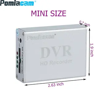 מיני DVR המכונית מצלמה מיני DVR שיא Play Station 4, 1CH מקליט וידאו ו-PS3 PS4 PVR DVR טלוויזיה בשידור חי כדי כרטיס SD
