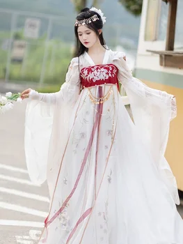 Hanfu החליפה שיפור Chinoiserie האן החליפה בדרום ובצפון שושלות קרנבל פיות Cosplay השמלה Hanfu שמלת ריקוד
