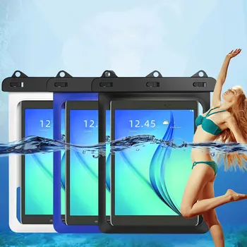 עמיד למים לוח Case עבור Ipad Samsung צלילה שחייה יבש התיק מתחת למים מקרה עמיד למים תיק פאוץ טלפון כיסוי תחת 9.7 אינץ'