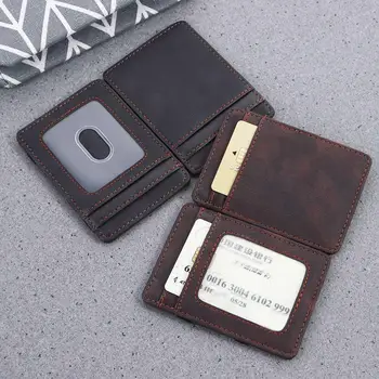 אופנה עם Ribborn מתנה כיסוי כרטיס אשראי. מחזיק כרטיס תעודת הזהות מזומנים תיק קליפ כסף קליפים מיני ארנק מטבעות קסם הארנק