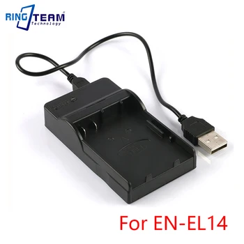 EN-EL14 EL14a מטען USB עבור ניקון סוללה מצלמה קולפיקס P7800 P7700 P7100 P7000 D5500 D5300 D5200 D3200 D3300 D3100 D5100 Df